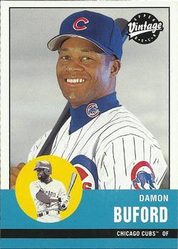 #218 Damon Buford - Chicago Cubs - 2001 Upper Deck Vintage Baseball