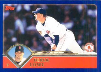 #218 Derek Lowe - Boston Red Sox - 2003 Topps Baseball
