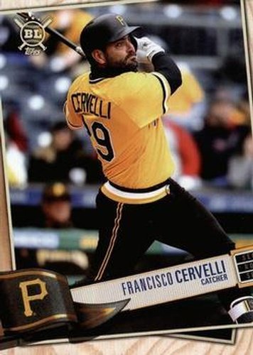 #218 Francisco Cervelli - Pittsburgh Pirates - 2019 Topps Big League Baseball