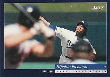 #218 Hipolito Pichardo - Kansas City Royals -1994 Score Baseball