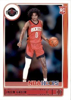 #218 Jalen Green - Houston Rockets - 2021-22 Hoops Basketball
