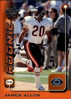 #218 James Allen - Chicago Bears - 1999 Leaf Rookies & Stars Football