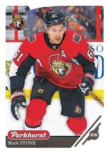 #218 Mark Stone - Ottawa Senators - 2018-19 Parkhurst Hockey