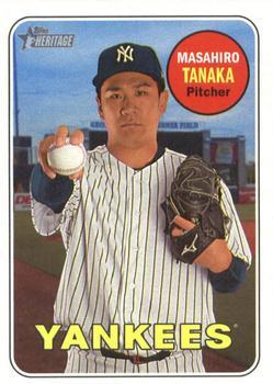 #218 Masahiro Tanaka - New York Yankees - 2018 Topps Heritage Baseball