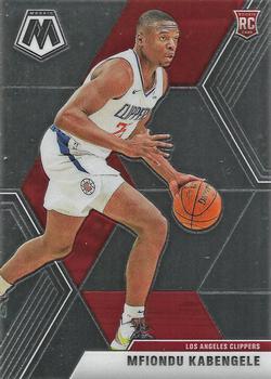 #218 Mfiondu Kabengele - Los Angeles Clippers - 2019-20 Panini Mosaic Basketball