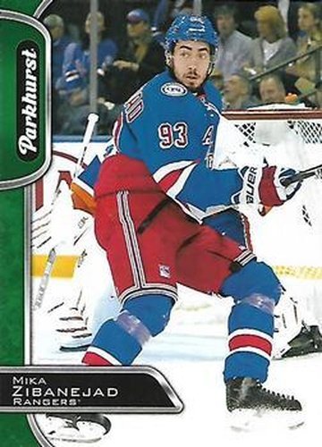 #218 Mika Zibanejad - New York Rangers - 2016-17 Parkhurst Hockey