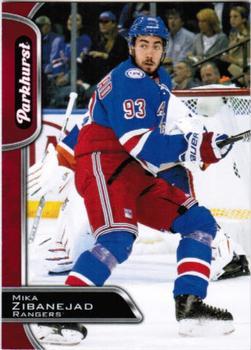#218 Mika Zibanejad - New York Rangers - 2016-17 Parkhurst - Red Hockey