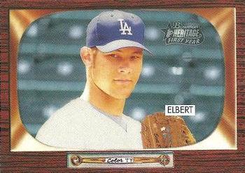 #218 Scott Elbert - Los Angeles Dodgers - 2004 Bowman Heritage Baseball