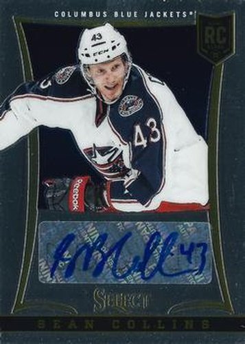 #218 Sean Collins - Columbus Blue Jackets - 2013-14 Panini Select Hockey