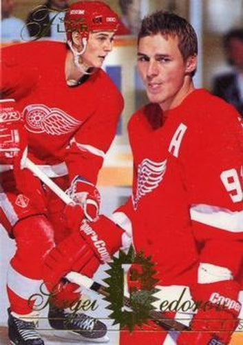 #218 Sergei Fedorov - Detroit Red Wings - 1994-95 Flair Hockey