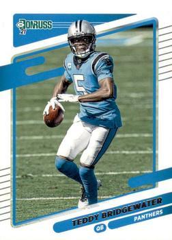 #218 Teddy Bridgewater - Carolina Panthers - 2021 Donruss Football