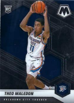 #218 Theo Maledon - Oklahoma City Thunder - 2020-21 Panini Mosaic Basketball
