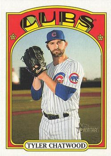 #218 Tyler Chatwood - Chicago Cubs - 2021 Topps Heritage Baseball