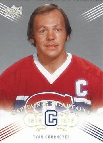 #218 Yvan Cournoyer - Montreal Canadiens - 2008-09 Upper Deck Montreal Canadiens Centennial Hockey