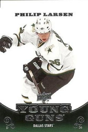#218 Philip Larsen - Dallas Stars - 2010-11 Upper Deck Hockey