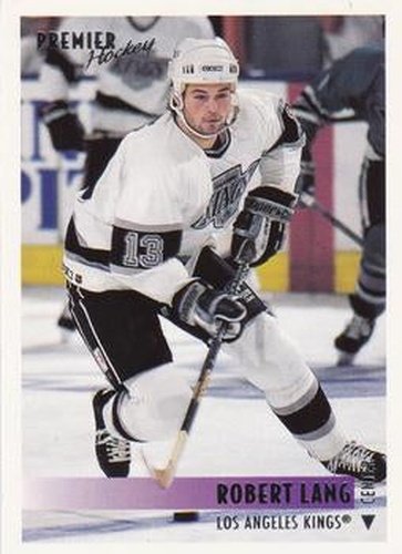 #218 Robert Lang - Los Angeles Kings - 1994-95 O-Pee-Chee Premier Hockey