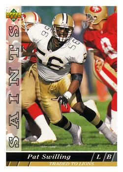 #218 Pat Swilling - Detroit Lions - 1993 Upper Deck Football