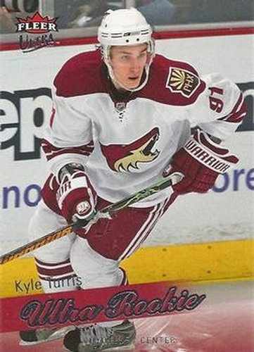 #218 Kyle Turris - Phoenix Coyotes - 2008-09 Ultra Hockey