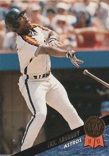#218 Eric Anthony - Houston Astros - 1993 Leaf Baseball
