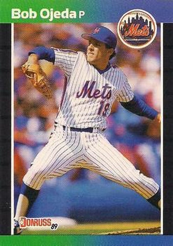 #218 Bob Ojeda - New York Mets - 1989 Donruss Baseball