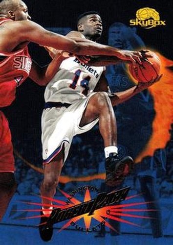 #218 Robert Pack - Washington Bullets - 1995-96 SkyBox Premium Basketball
