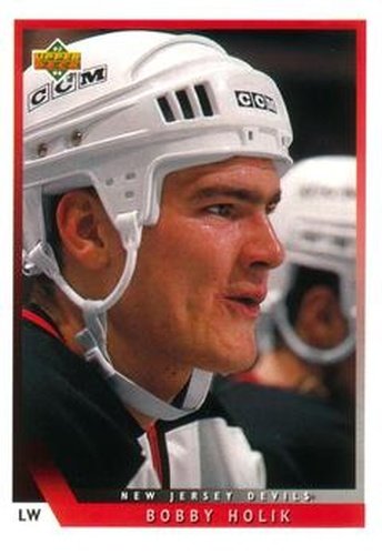 #218 Bobby Holik - New Jersey Devils - 1993-94 Upper Deck Hockey