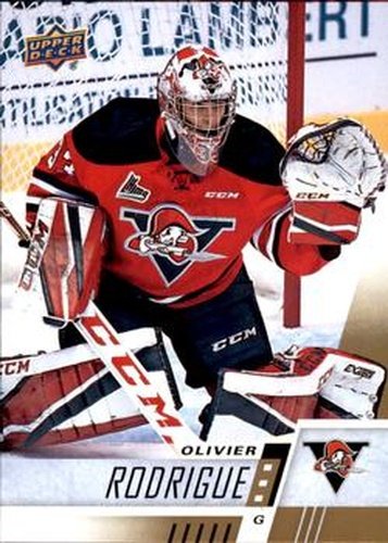 #218 Olivier Rodrigue - Drummondville Voltigeurs - 2017-18 Upper Deck CHL Hockey