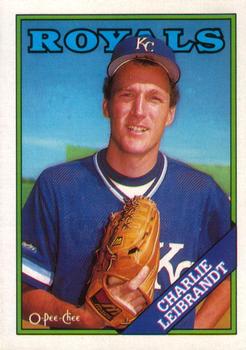 #218 Charlie Leibrandt - Kansas City Royals - 1988 O-Pee-Chee Baseball