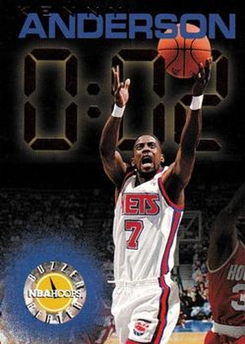 #218 Kenny Anderson - New Jersey Nets - 1995-96 Hoops Basketball
