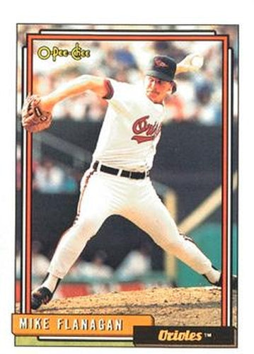 #218 Mike Flanagan - Baltimore Orioles - 1992 O-Pee-Chee Baseball