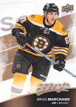 #218 Brad Marchand - Boston Bruins - 2017-18 Upper Deck MVP Hockey