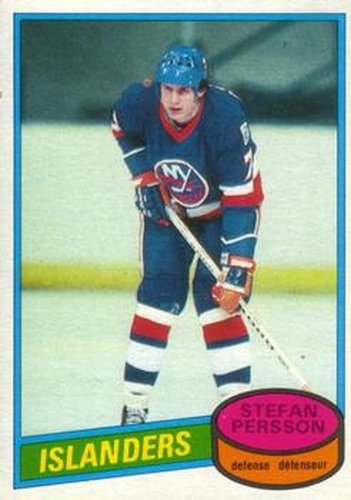 #219 Stefan Persson - New York Islanders - 1980-81 O-Pee-Chee Hockey