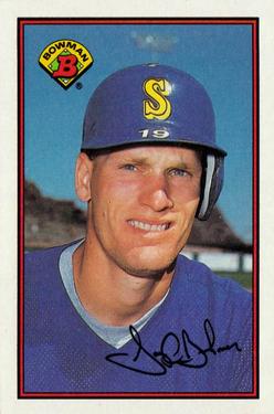 #219 Jay Buhner - Seattle Mariners - 1989 Bowman Baseball