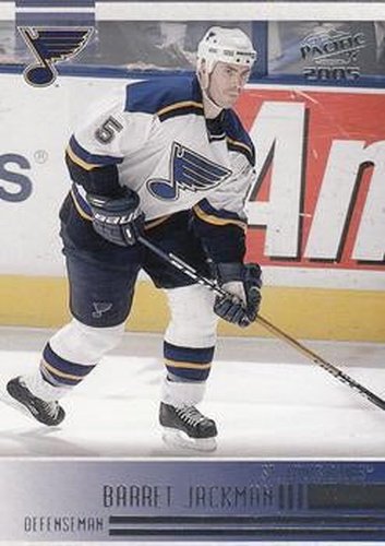 #219 Barret Jackman - St. Louis Blues - 2004-05 Pacific Hockey