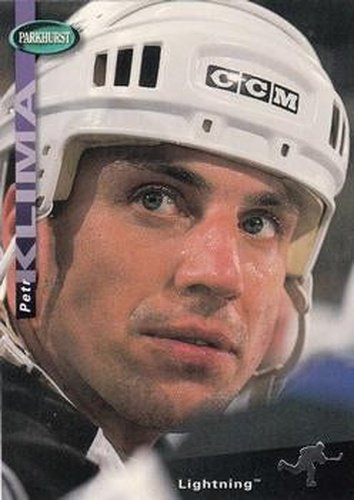 #219 Petr Klima - Tampa Bay Lightning - 1994-95 Parkhurst Hockey