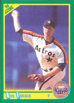#219 Bob Forsch - Houston Astros - 1990 Score Baseball
