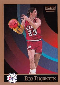 #219 Bob Thornton - Philadelphia 76ers - 1990-91 SkyBox Basketball