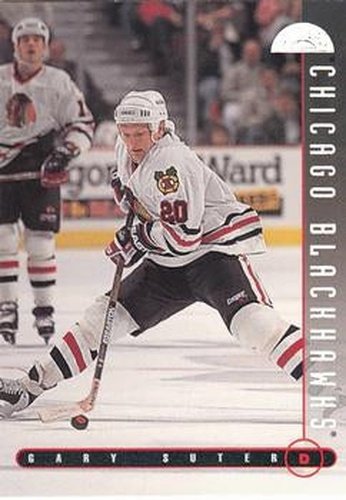 #219 Gary Suter - Chicago Blackhawks - 1995-96 Leaf Hockey