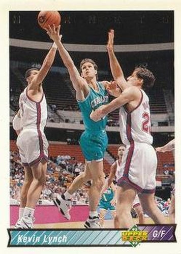 #219 Kevin Lynch - Charlotte Hornets - 1992-93 Upper Deck Basketball