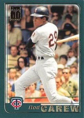 #219 Rod Carew - Minnesota Twins - 2021 Topps Archives Baseball