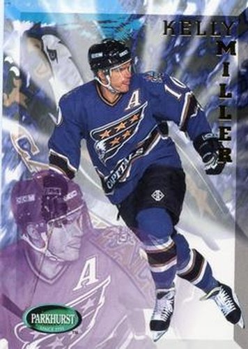 #219 Kelly Miller - Washington Capitals - 1995-96 Parkhurst International Hockey