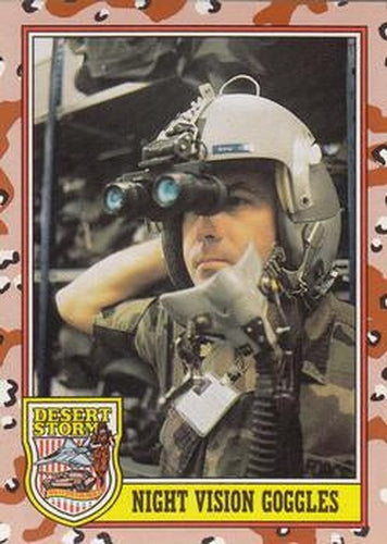 #219 Night Vision Goggles - 1991 Topps Desert Storm
