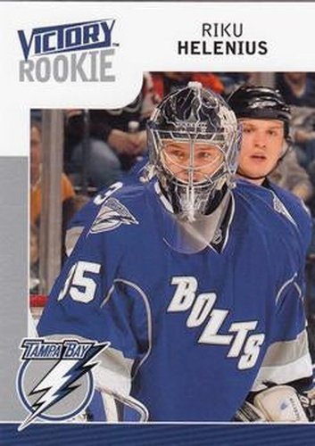#219 Riku Helenius - Tampa Bay Lightning - 2009-10 Upper Deck Victory Hockey
