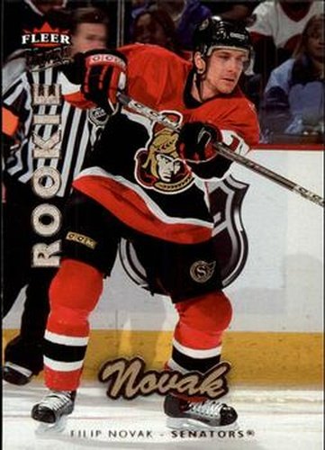 #219 Filip Novak - Ottawa Senators - 2006-07 Ultra Hockey