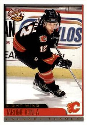 #219 Jarome Iginla - Calgary Flames - 2003-04 Pacific Complete Hockey