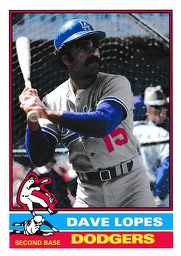 #219 Dave Lopes - Los Angeles Dodgers - 2013 Topps Archives Baseball