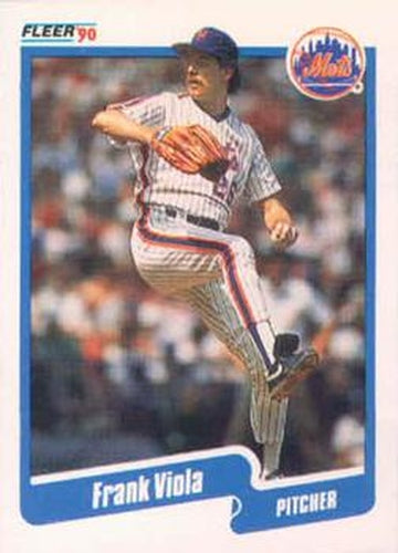 #219 Frank Viola - New York Mets - 1990 Fleer USA Baseball