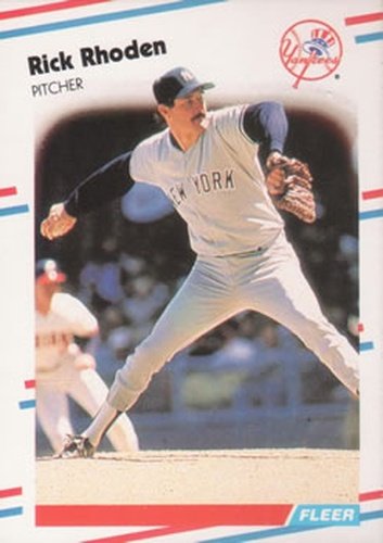 #219 Rick Rhoden - New York Yankees - 1988 Fleer Baseball