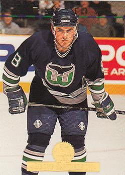 #219 Geoff Sanderson - Hartford Whalers - 1994-95 Leaf Hockey