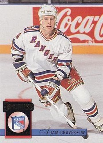 #219 Adam Graves - New York Rangers - 1993-94 Donruss Hockey